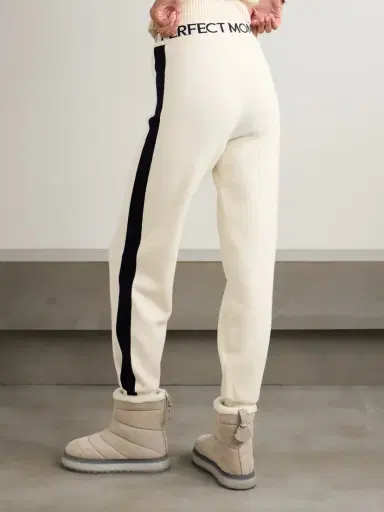 Perfect Moment La Tour Intarsia Wool-blend Tapered Track Pants | Thumbnail 3 Perfect Moment La Tour Intarsia Wool-blend Tapered Track Pants | Thumbnail 3
