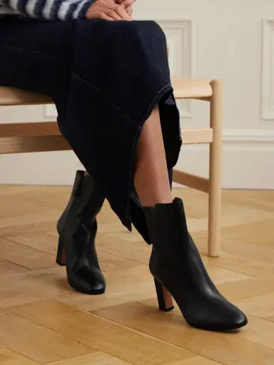 Aquazzura Sellier 85 Leather Ankle Boots | Thumbnail 2 Aquazzura Sellier 85 Leather Ankle Boots | Thumbnail 2