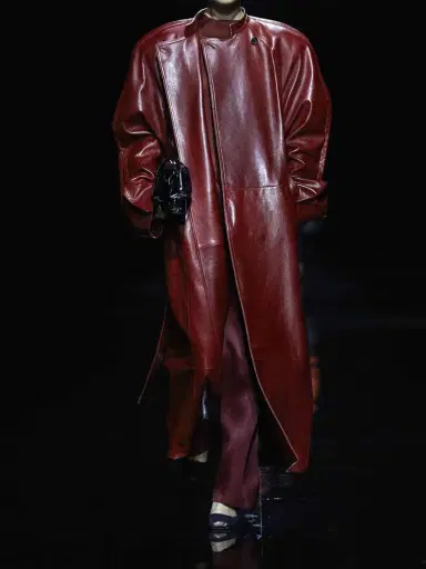 Khaite Rothen Oversized Belted Leather Coat | Thumbnail 4 Khaite Rothen Oversized Belted Leather Coat | Thumbnail 4