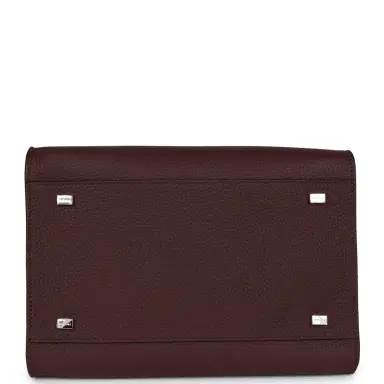 The Row The Row Soft Margaux 10 Bag Jam Grained Calfskin Silver Hardware | Thumbnail 6 The Row The Row Soft Margaux 10 Bag Jam Grained Calfskin Silver Hardware | Thumbnail 6