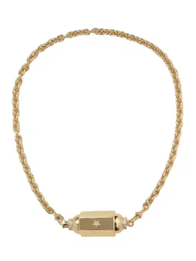 Marie Lichtenberg Jumbo Locket 18-karat Gold Diamond Necklace | Thumbnail 1 Marie Lichtenberg Jumbo Locket 18-karat Gold Diamond Necklace | Thumbnail 1