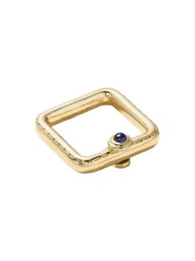 Yvonne Léon Bague Gousset 9-karat Gold, Sapphire And Diamond Ring | Thumbnail 1 Yvonne Léon Bague Gousset 9-karat Gold, Sapphire And Diamond Ring | Thumbnail 1
