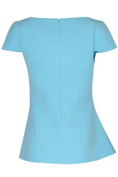Safiyaa Agave Boatneck Cap Sleeve Top | Thumbnail 5 Safiyaa Agave Boatneck Cap Sleeve Top | Thumbnail 5