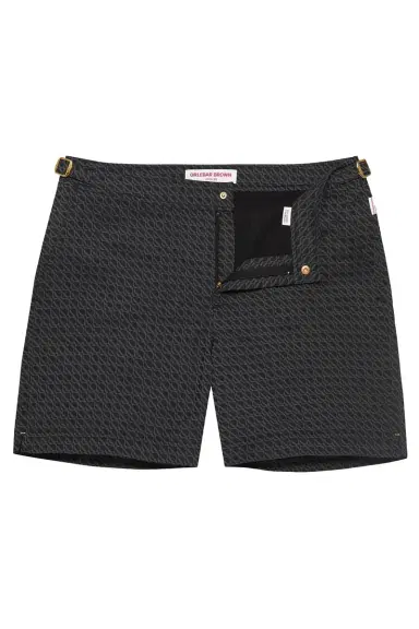 Orlebar Brown Bulldog Swim Short - Piranha Grey | Thumbnail 1 Orlebar Brown Bulldog Swim Short - Piranha Grey | Thumbnail 1