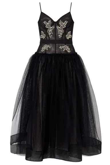 Erdem Bustier Cocktail Dress | Thumbnail 1 Erdem Bustier Cocktail Dress | Thumbnail 1