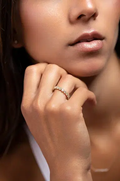 Jade Trau Catherine Eternity Band - 2.4ctw | Thumbnail 2 Jade Trau Catherine Eternity Band - 2.4ctw | Thumbnail 2