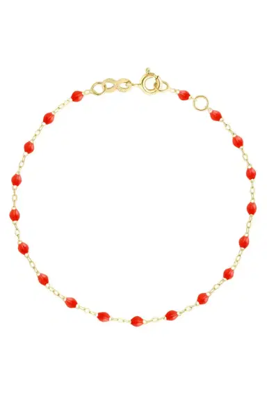 Gigi Clozeau Classic Gigi Bracelet - 6.7in - Coral | Thumbnail 1 Gigi Clozeau Classic Gigi Bracelet - 6.7in - Coral | Thumbnail 1