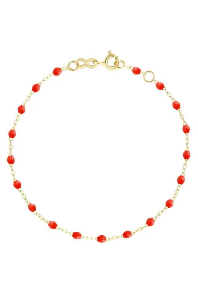 Classic Gigi Bracelet - 6.7in - Coral Classic Gigi Bracelet - 6.7in - Coral