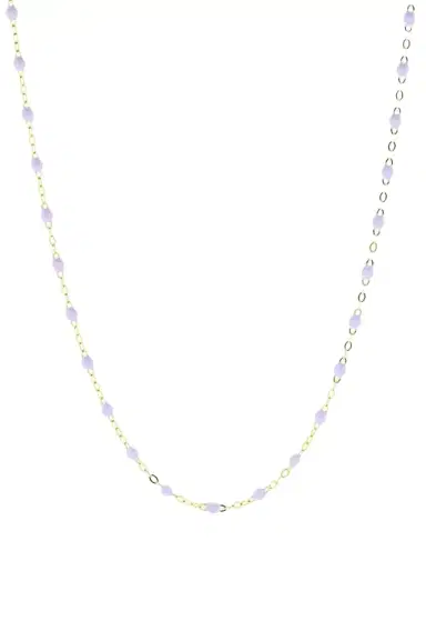Gigi Clozeau Classic Gigi Sautoir Necklace - 24in - Liliac | Thumbnail 1 Gigi Clozeau Classic Gigi Sautoir Necklace - 24in - Liliac | Thumbnail 1