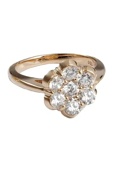 Bayco Diamond Flower Ring | Thumbnail 1 Bayco Diamond Flower Ring | Thumbnail 1