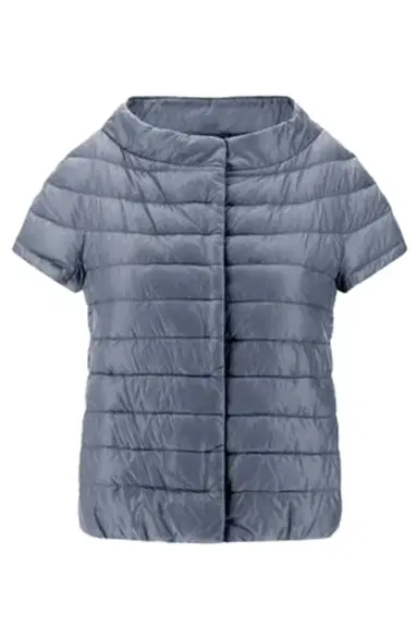 HERNO Emilia Cap Sleeve Vest - Candy | Thumbnail 1 HERNO Emilia Cap Sleeve Vest - Candy | Thumbnail 1