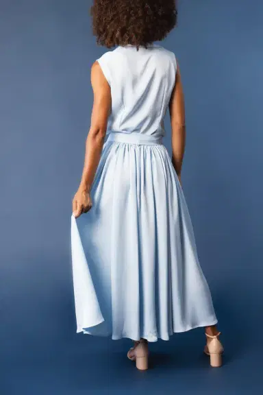 CATHERINE REGEHR Gathered Vintage Midi Skirt | Thumbnail 4 CATHERINE REGEHR Gathered Vintage Midi Skirt | Thumbnail 4