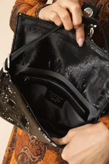 GEDEBE Habibi Bag - Chrome | Thumbnail 3 GEDEBE Habibi Bag - Chrome | Thumbnail 3