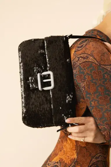 GEDEBE Habibi Bag - Chrome | Thumbnail 4 GEDEBE Habibi Bag - Chrome | Thumbnail 4