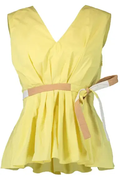 Roksanda Mariska Sleeveless V-Neck Top | Thumbnail 1 Roksanda Mariska Sleeveless V-Neck Top | Thumbnail 1