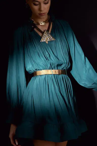 Lanvin Metallic Gold Belt | Thumbnail 4 Lanvin Metallic Gold Belt | Thumbnail 4