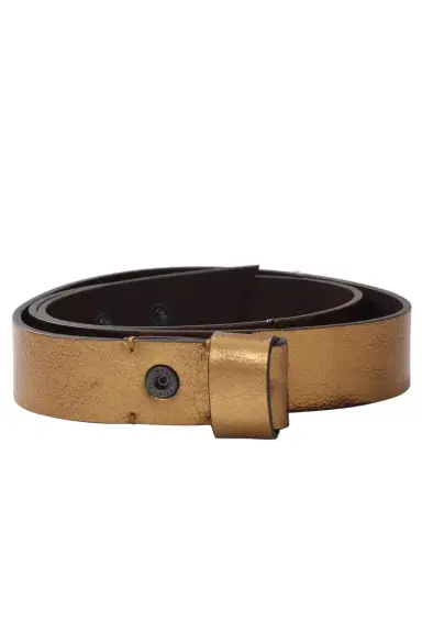 Lanvin Metallic Gold Belt | Thumbnail 1 Lanvin Metallic Gold Belt | Thumbnail 1