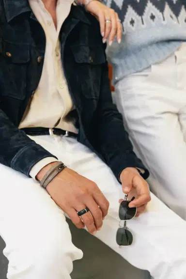 Messika My Move Leather Bracelet - Taupe | Thumbnail 2 Messika My Move Leather Bracelet - Taupe | Thumbnail 2