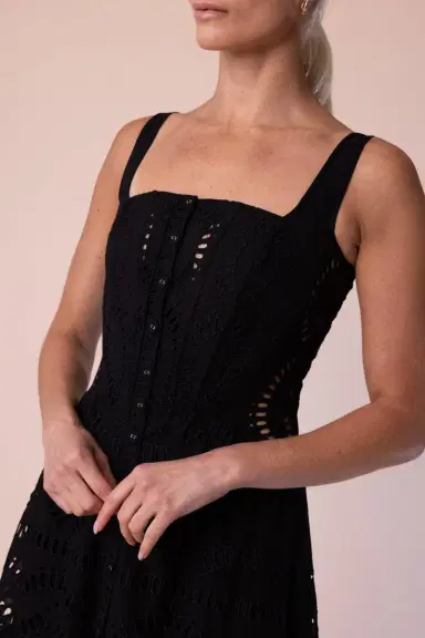 CHARO RUIZ IBIZA Nissy Dress - Black | Thumbnail 3 CHARO RUIZ IBIZA Nissy Dress - Black | Thumbnail 3