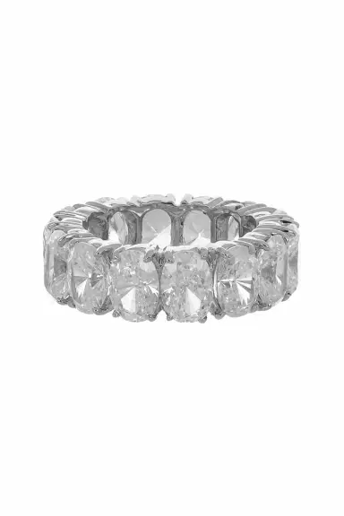 FANTASIA by DESERIO Oval Cut Eternity Band | Thumbnail 1 FANTASIA by DESERIO Oval Cut Eternity Band | Thumbnail 1