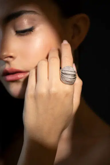 MATTIA CIELO Pavone Diamond Ring | Thumbnail 3 MATTIA CIELO Pavone Diamond Ring | Thumbnail 3