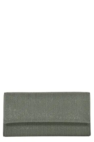 Brunello Cucinelli Precious Clutch - Slate | Thumbnail 1 Brunello Cucinelli Precious Clutch - Slate | Thumbnail 1