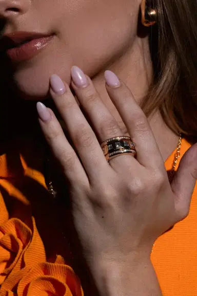 TAMARA COMOLLI Princess Diamond Pave Ring | Thumbnail 3 TAMARA COMOLLI Princess Diamond Pave Ring | Thumbnail 3