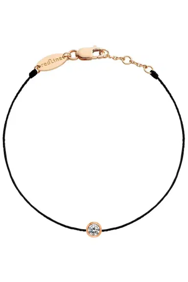 REDLINE Pure Diamond Black Cord Bracelet | Thumbnail 1 REDLINE Pure Diamond Black Cord Bracelet | Thumbnail 1