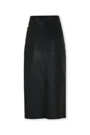 Rabanne Ruched Button Midi Skirt | Thumbnail 3 Rabanne Ruched Button Midi Skirt | Thumbnail 3