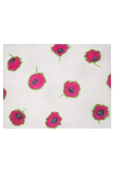 La DoubleJ Tablemat Set Of 2 - Papaveri | Thumbnail 1 La DoubleJ Tablemat Set Of 2 - Papaveri | Thumbnail 1