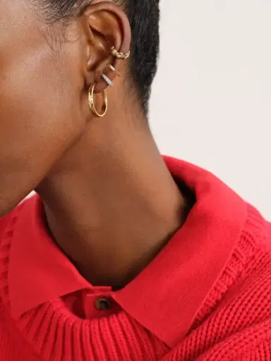 Octavia Elizabeth Yana Jumbo 18-karat Recycled Gold Hoop Earrings | Thumbnail 4 Octavia Elizabeth Yana Jumbo 18-karat Recycled Gold Hoop Earrings | Thumbnail 4