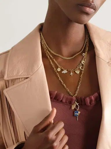 Sydney Evan Jetset 14-karat Gold Diamond Necklace | Thumbnail 5 Sydney Evan Jetset 14-karat Gold Diamond Necklace | Thumbnail 5