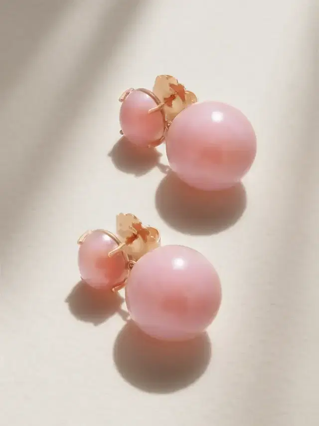 Gumball 18-karat Rose Gold Opal Earrings Gumball 18-karat Rose Gold Opal Earrings