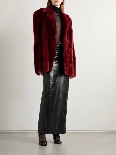 Khaite Winler Gathered Leather Maxi Skirt | Thumbnail 2 Khaite Winler Gathered Leather Maxi Skirt | Thumbnail 2