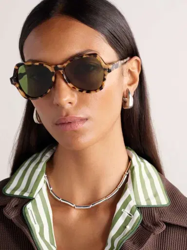 Jacques Marie Mage Candy D-frame Tortoiseshell Acetate Sunglasses | Thumbnail 2 Jacques Marie Mage Candy D-frame Tortoiseshell Acetate Sunglasses | Thumbnail 2