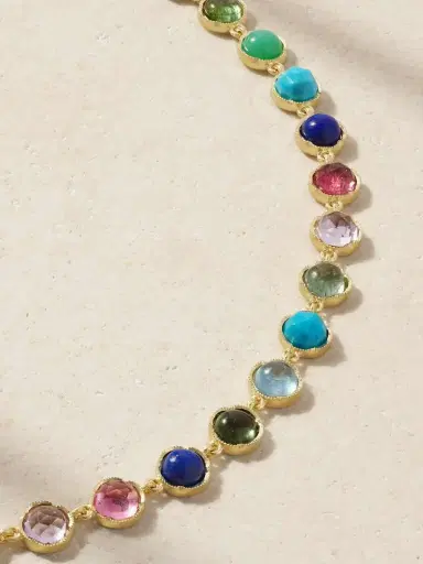 Irene Neuwirth Classic 18-karat Gold Multi-stone Necklace | Thumbnail 4 Irene Neuwirth Classic 18-karat Gold Multi-stone Necklace | Thumbnail 4