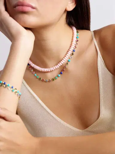 Irene Neuwirth Classic 18-karat Gold Multi-stone Necklace | Thumbnail 5 Irene Neuwirth Classic 18-karat Gold Multi-stone Necklace | Thumbnail 5