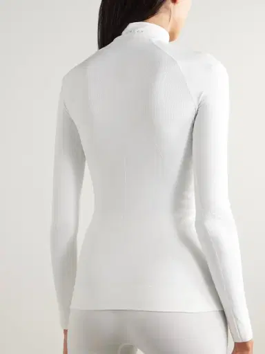 FALKE Ergonomic Sport System Maximum Warm Stretch-jersey Turtleneck Top | Thumbnail 3 FALKE Ergonomic Sport System Maximum Warm Stretch-jersey Turtleneck Top | Thumbnail 3