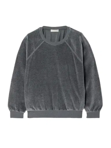Suzie Kondi Cotton-blend Velour Sweater | Thumbnail 1 Suzie Kondi Cotton-blend Velour Sweater | Thumbnail 1