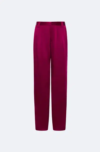 LAPOINTE Satin Relaxed Pleated Pant | Thumbnail 3 LAPOINTE Satin Relaxed Pleated Pant | Thumbnail 3