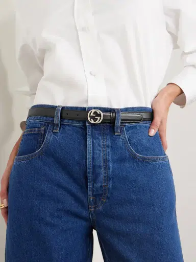 Gucci Plutone Leather Belt | Thumbnail 2 Gucci Plutone Leather Belt | Thumbnail 2