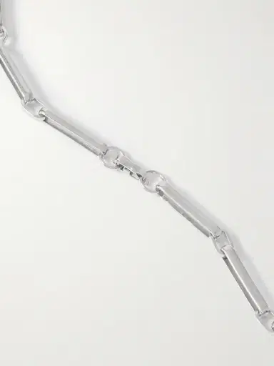 Laura Lombardi Chuisa Rhodium-plated Recycled Necklace | Thumbnail 3 Laura Lombardi Chuisa Rhodium-plated Recycled Necklace | Thumbnail 3