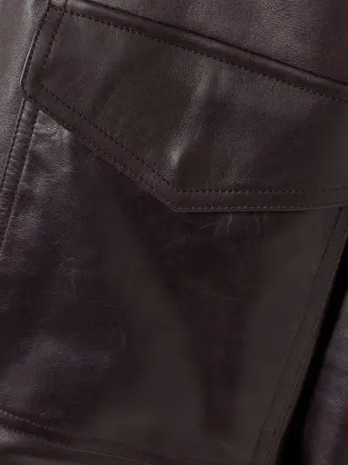 The Frankie Shop Viper Oversized Leather Jacket | Thumbnail 6 The Frankie Shop Viper Oversized Leather Jacket | Thumbnail 6