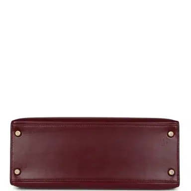 HERMÈS Vintage Hermes Kelly Sellier 28 Rouge H Box Gold Hardware | Thumbnail 6 HERMÈS Vintage Hermes Kelly Sellier 28 Rouge H Box Gold Hardware | Thumbnail 6