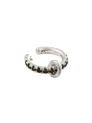 Spinelli Kilcollin Sterling Silver Diamond Ear Cuff | Thumbnail 1 Spinelli Kilcollin Sterling Silver Diamond Ear Cuff | Thumbnail 1