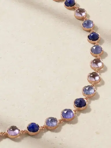 Irene Neuwirth Classic 18-karat Rose Gold Multi-stone Necklace | Thumbnail 4 Irene Neuwirth Classic 18-karat Rose Gold Multi-stone Necklace | Thumbnail 4