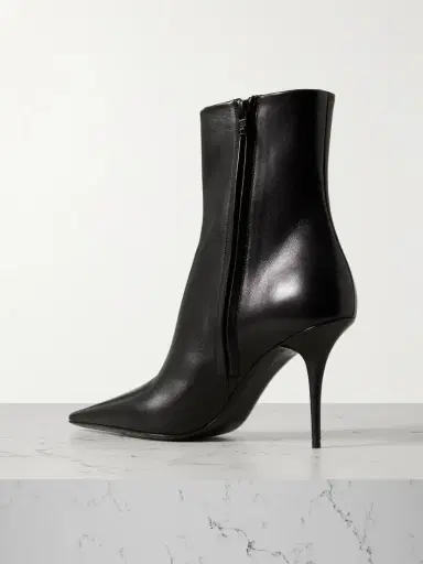 Saint Laurent Ashley Leather Ankle Boots | Thumbnail 3 Saint Laurent Ashley Leather Ankle Boots | Thumbnail 3