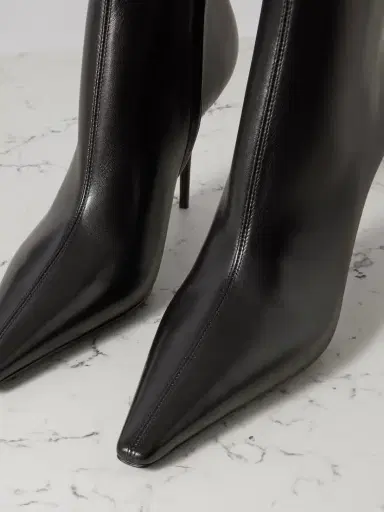 Saint Laurent Ashley Leather Ankle Boots | Thumbnail 4 Saint Laurent Ashley Leather Ankle Boots | Thumbnail 4