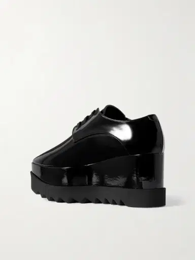 Stella McCartney Elyse Vegetarian Material Platform Brogues | Thumbnail 3 Stella McCartney Elyse Vegetarian Material Platform Brogues | Thumbnail 3