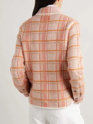 Guest In Residence Dylan Checked Cashmere Jacket | Thumbnail 4 Guest In Residence Dylan Checked Cashmere Jacket | Thumbnail 4
